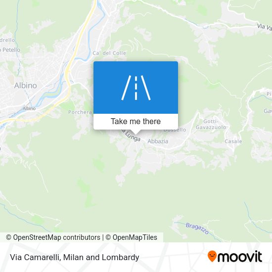 Via Camarelli map