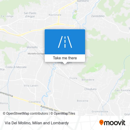 Via Del Molino map