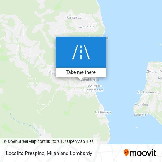 Località Prespino map
