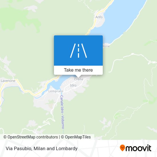Via Pasubio map