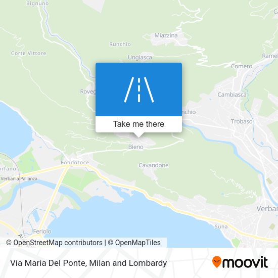 Via Maria Del Ponte map