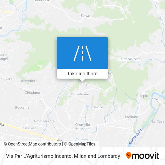 Via Per L'Agriturismo Incanto map