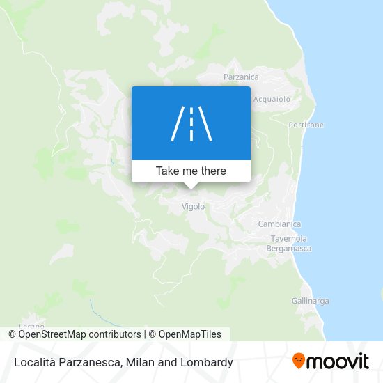 Località Parzanesca map
