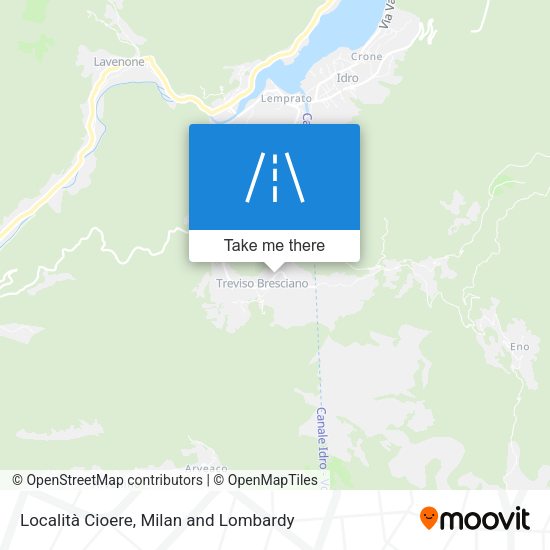 Località Cioere map
