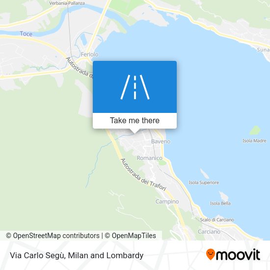Via Carlo Segù map