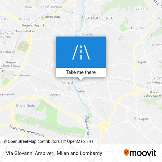 Via Giovanni Ambiveri map
