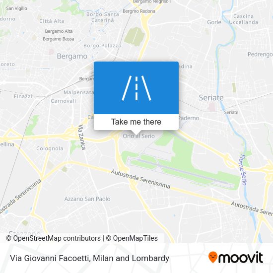 Via Giovanni Facoetti map