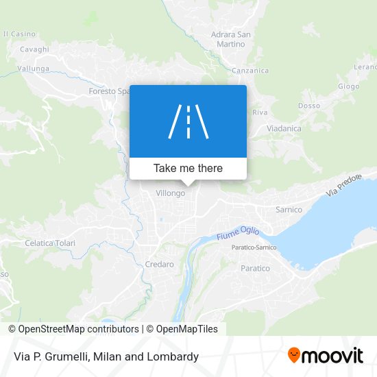 Via P. Grumelli map