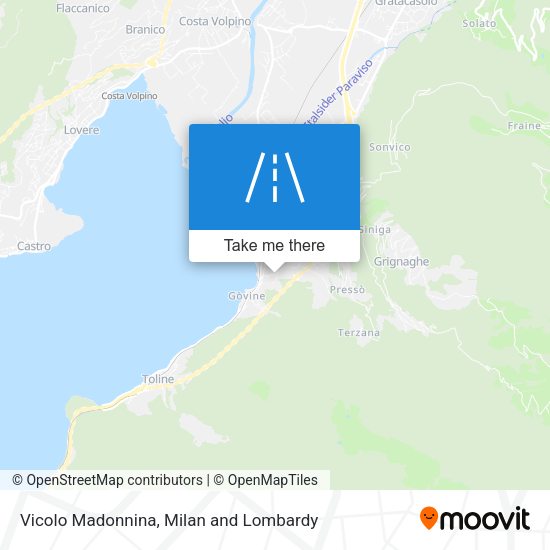 Vicolo Madonnina map