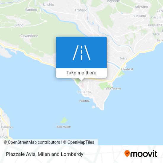 Piazzale Avis map