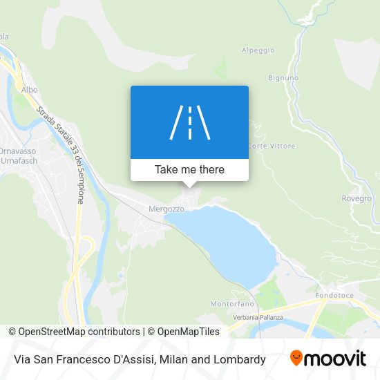 Via San Francesco D'Assisi map