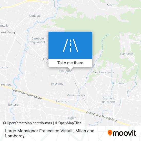 Largo Monsignor Francesco Vistalli map