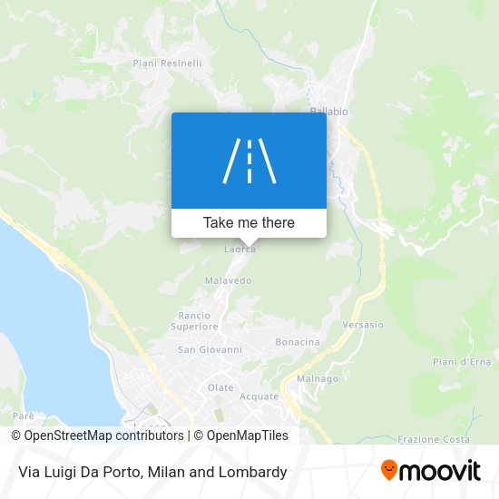 Via Luigi Da Porto map