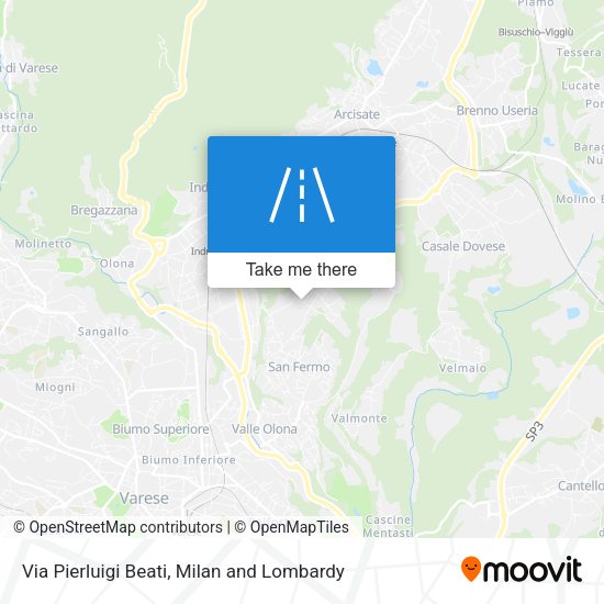 Via Pierluigi Beati map