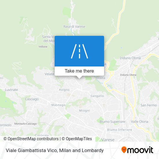 Viale Giambattista Vico map