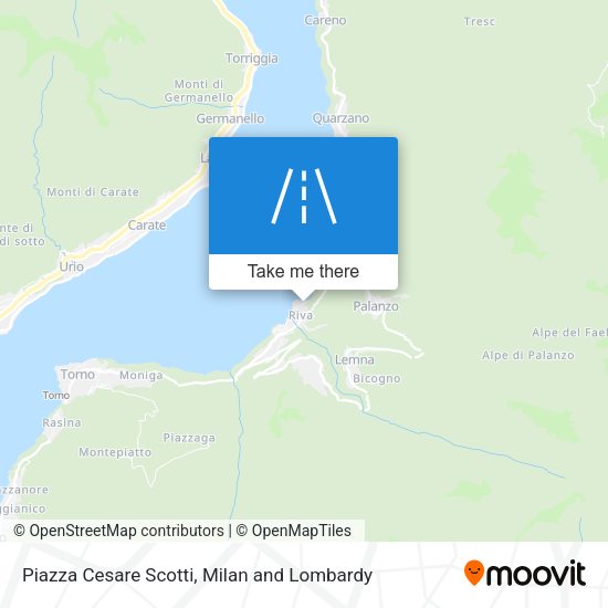 Piazza Cesare Scotti map