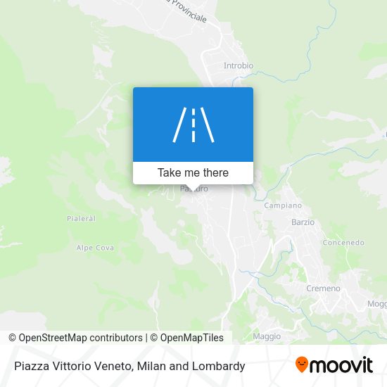 Piazza Vittorio Veneto map