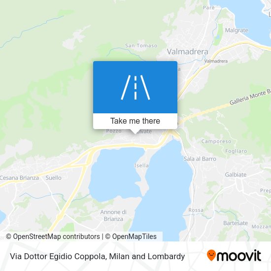 Via Dottor Egidio Coppola map