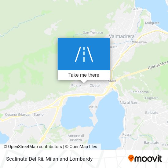Scalinata Del Rii map