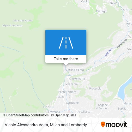 Vicolo Alessandro Volta map