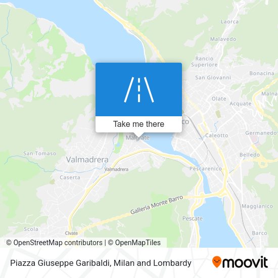 Piazza Giuseppe Garibaldi map