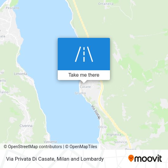 Via Privata Di Casate map