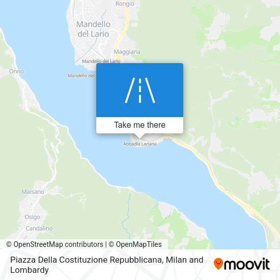 Piazza Della Costituzione Repubblicana map