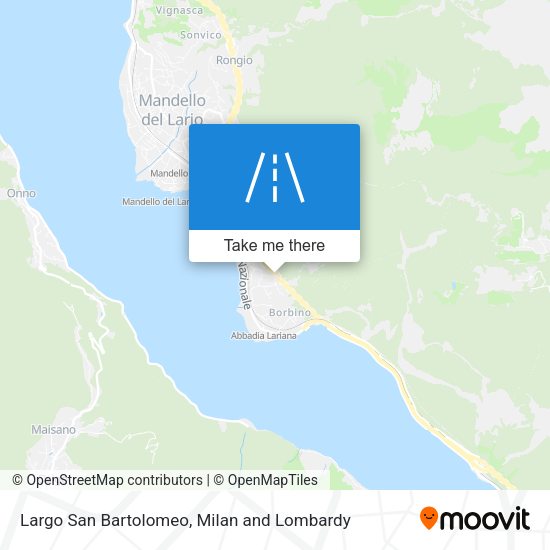 Largo San Bartolomeo map