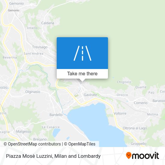 Piazza Mosè Luzzini map