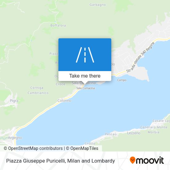 Piazza Giuseppe Puricelli map