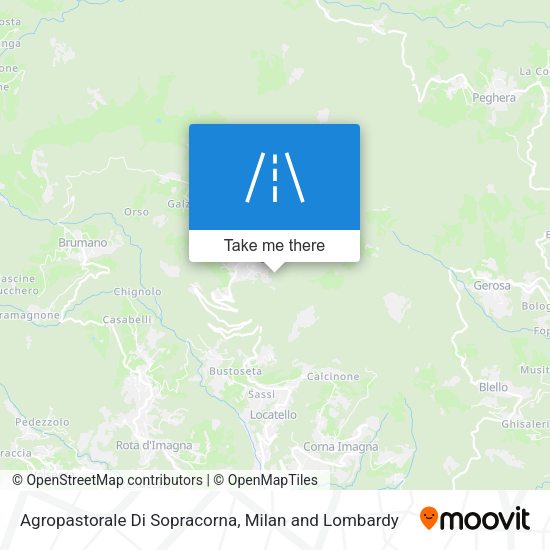 Agropastorale Di Sopracorna map