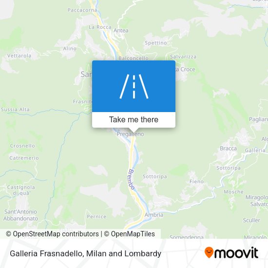 Galleria Frasnadello map