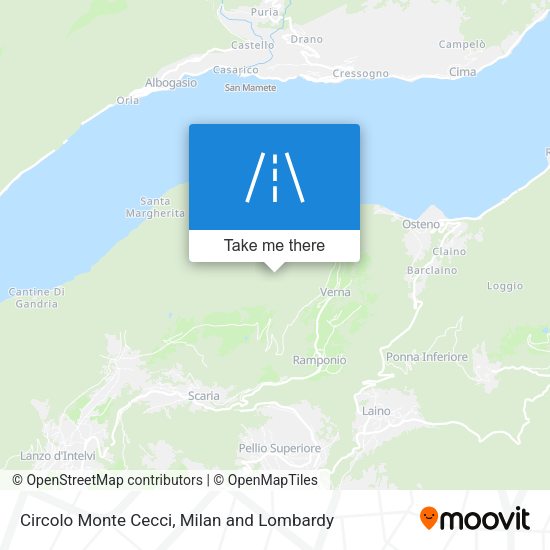 Circolo Monte Cecci map