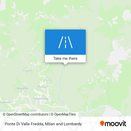 Ponte Di Valle Fredda map