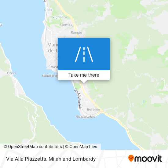 Via Alla Piazzetta map