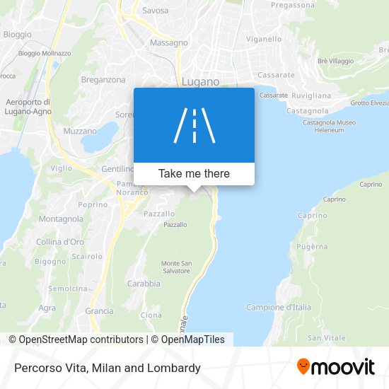 Percorso Vita map