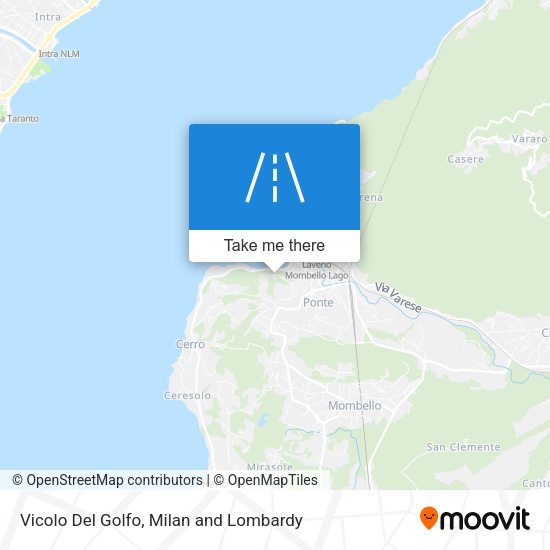 Vicolo Del Golfo map