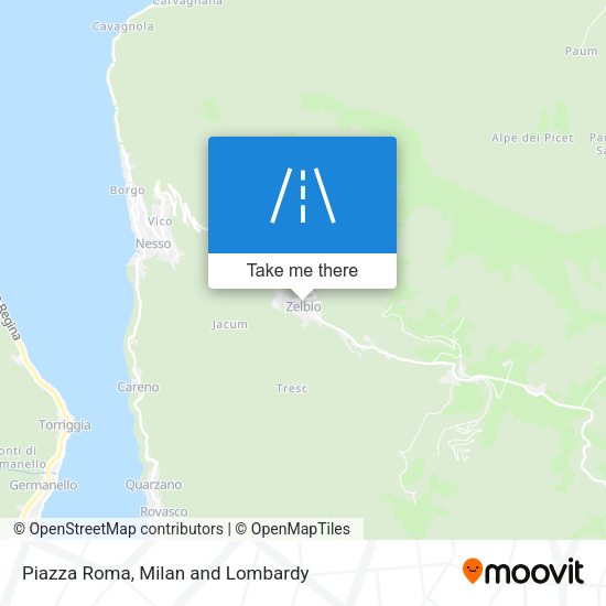 Piazza Roma map
