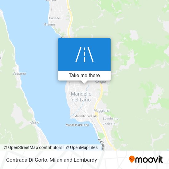 Contrada Di Gorlo map