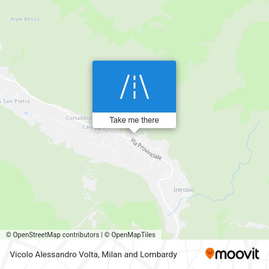 Vicolo Alessandro Volta map