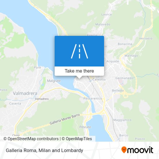 Galleria Roma map