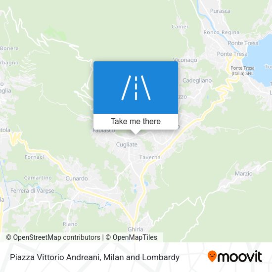 Piazza Vittorio Andreani map
