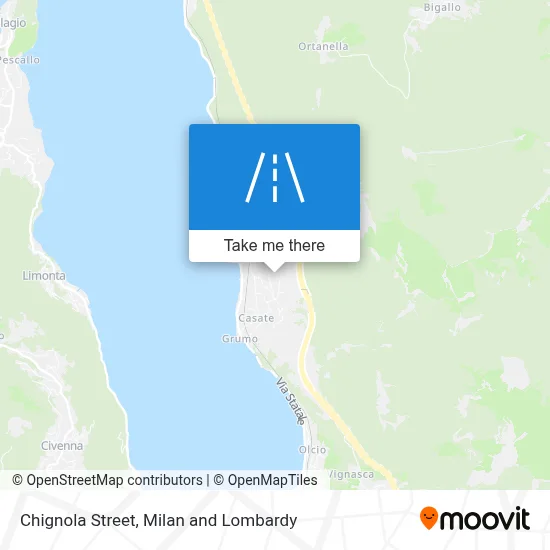 Chignola Street map