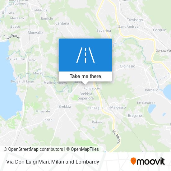 Via Don Luigi Mari map