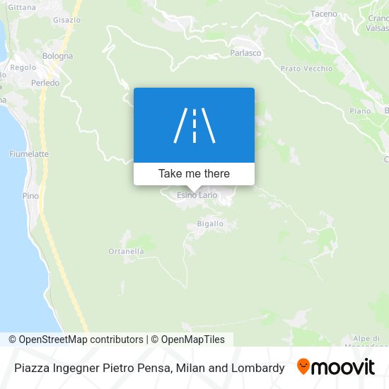 Piazza Ingegner Pietro Pensa map