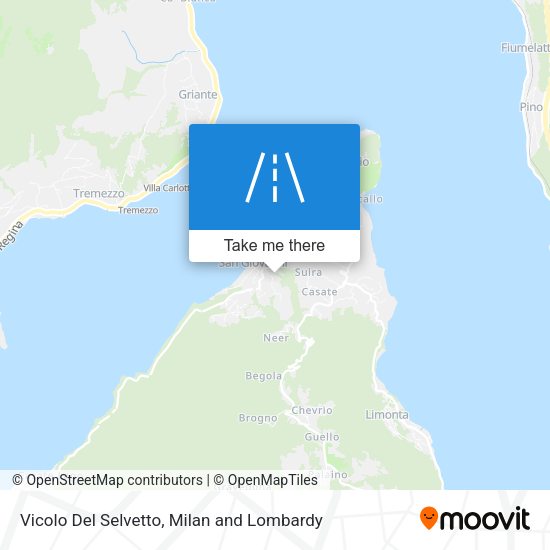 Vicolo Del Selvetto map