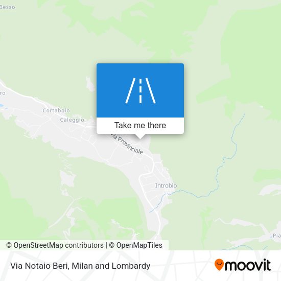 Via Notaio Beri map