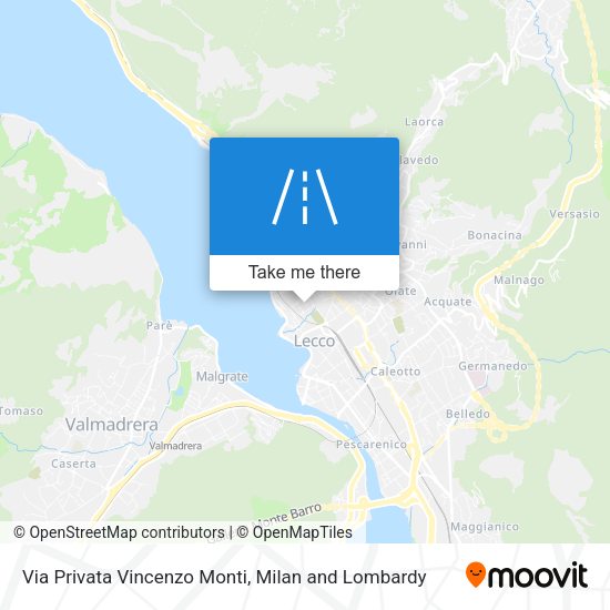 Via Privata Vincenzo Monti map