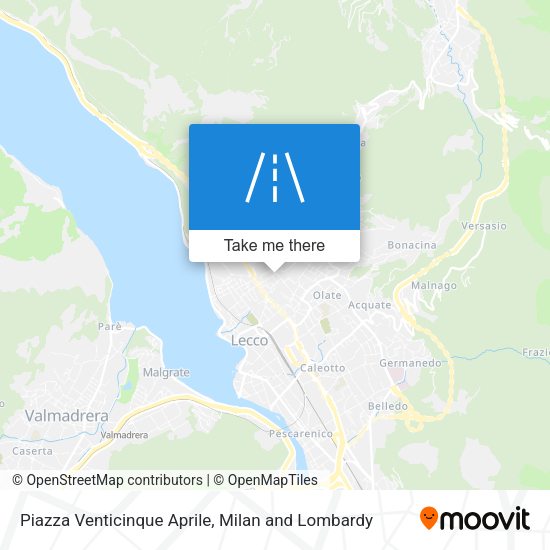 Piazza Venticinque Aprile map