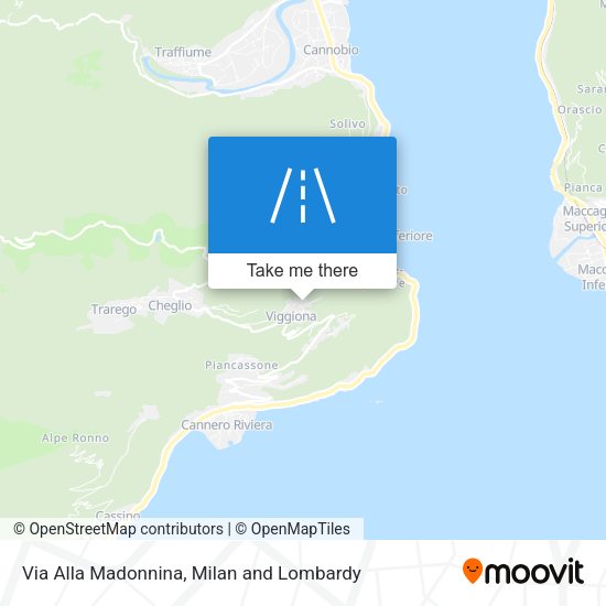 Via Alla Madonnina map